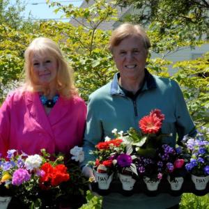 Cathy and Richard Shepard, representing the Congregational Church of Boothbay Harbor, are organizing the “Share The Love & Plant Some Hope” plant giveaway event Saturday June 13 9 a.m. to noon. Courtesy photo