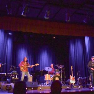 The Boneheads - Bob Colwell, Scott Elliot, Dickie Hollis and Steve Jones - playing hot at the Opera House Sept. 26. Peter Southwick photo