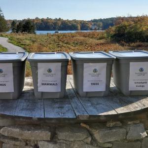 BRLT’s new nature kit loaning program provides teachers with equipment and corresponding activities that support student learning outdoors. Courtesy of BRLT