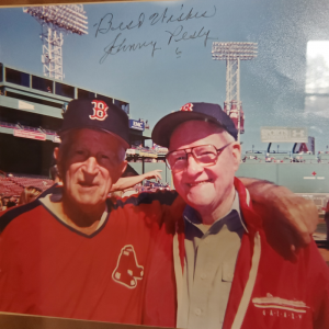 Charles F. Drummey (with Johnny Pesky)