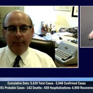 Maine Secretary of State Matthew Dunlap joined Dr. Nirav Shah of the Maine CDC for a brief discussion Oct. 8 concerning safe voting during a pandemic.