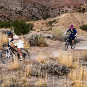 A scene from “Life of Pie” about pizza making mountain bikers, one of the 16 films in the Scenic Film Festival on Nov. 8. Courtesy of Ali Stevenson