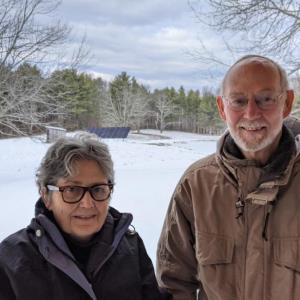 Sue Walker and Bob Lightfoot recently protected the wildlife habitat on their land along the Sheepscot River in Whitefield with a donated Conservation Easement. Courtesy of Midcoast Conservancy