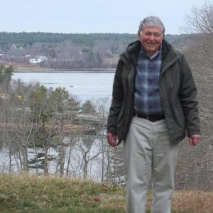 Jack Dexter has lived on Cod Cove Farm Road for 30 years. In that time, two things have not changed: A spectacular view of the Sheepscot River and unreliable internet speed. BILL PEARSON/Boothbay Register