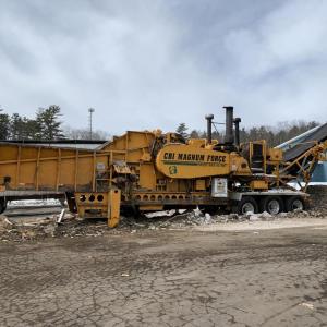 This 15-year-old grinder will likely see its last day in Boothbay sometime in March. Boothbay Region Refuse Disposal District is buying a replacement for $965,000. BILL PEARSON/Boothbay Register