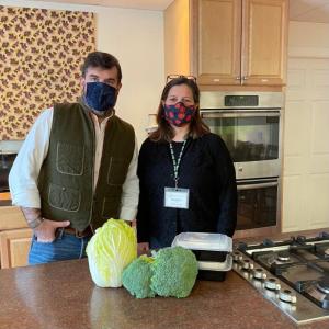 Pennington Way, owner of Sea Smoke Shop, left, and Heather Burt of Rising Tide Co-op. Courtesy photo