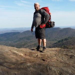 Patriot Flooring owner Steve Reynolds plans to resume his 2014, interrupted Appalachian Trail hike this spring. In his first attempt, Reynolds hiked 400-plus miles before business-related challenges required him to stop. Courtesy photo