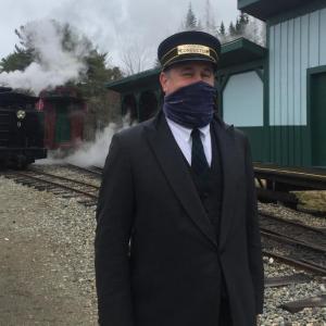 Ed Lecuyer, Conductor and Train Master at WW&F 