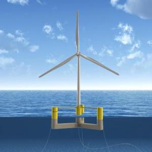 NEAV demo turbine. Courtesy of New England Aqua Ventus