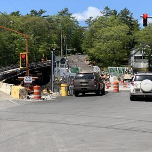 The Barters Island Bridge is expected to reopen on July 1 with the channel reopening the following week, according to Maine Department of Transportation. BILL PEARSON/Boothbay Register