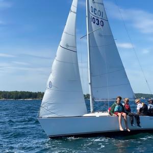 The Boothbay Harbor Yacht Club Junior Sailing team. Courtesy photo