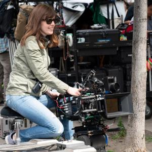 Director of Photography Alice Brooks on the set of Warner Brothers. Macall Polay photo Alice Brooks