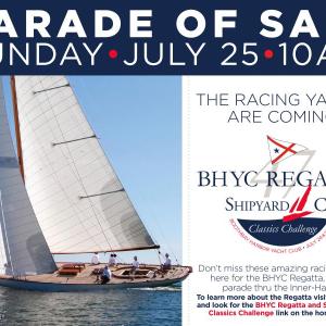 The event poster to be seen around town. Courtesy of BHYC