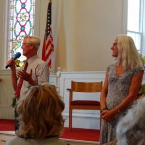 Reverend Todd Weir and his wife, Jeanne Fenton. Courtesy photo
