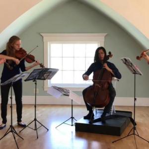 The Halcyon String Quartet’s July 31 concert at Bristol Marine, 120 Commercial Street, Boothbay Harbor is a fundraiser for Boothbay Sea and Science Center. Courtesy photo Halcyon String Quartet