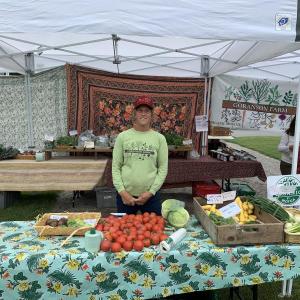 Jan Goranson, owner of Goranson Farms. LILLY CURTIS/Boothbay Register