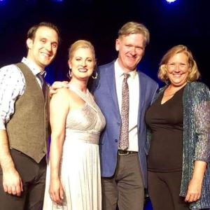 Performers from tributes past, from left: Jeff Funaro, Michelle Bruckner, Kevin Kiley, Elizabeth Farnum. Courtesy photo