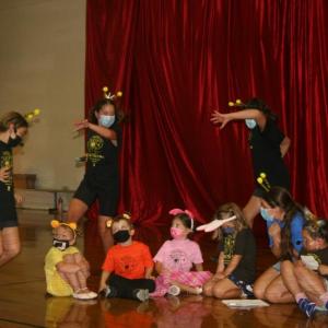 The Narrator Bees tell the One Hundred Acre Wood gang about the mysterious and spooky Backson. LISA KRISTOFF/Boothbay Register