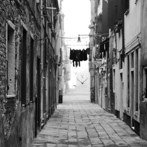 Don Peterson’s stunning image, “Canaregio Fog, Venice” is among the work in the new River Arts show. Courtesy of the venue Don Peterson, Maine