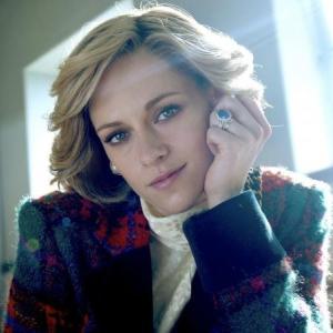 Kristen Stewart portraying Princess Diana in a scene from “Spencer.” The film opens on Nov. 12 at Harbor Theater. Courtesy of the venue