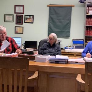 Southport selectmen on Nov. 2 approved buying a $2,020 sketch package for their Trio computer system. BILL PEARSON/Boothbay Register