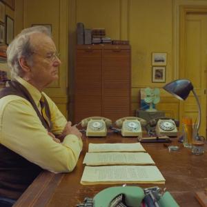 Bill Murray in a scene from “The French Dispoatch” opening at Lincoln Theater Dec. 10. Courtesy of the venue