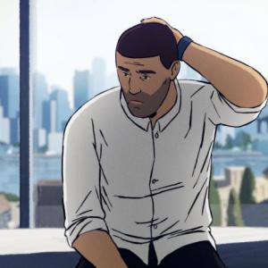 The animated documentary “Flee” opens Friday, Feb. 4 at the Lincoln Theater in Damariscotta. The film is in Danish with English subtitles. Courtesy of NEON