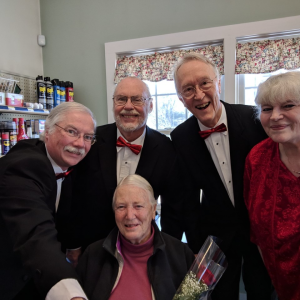 Surprise a loved one with a Valentine Nor’easters Barbershop Chorus style! Courtesy of Lew Flagg