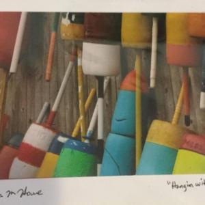 Josh Howe’s “Hangin with the buoys” is one of many coastal Maine scenic and subject photos. Courtesy photo