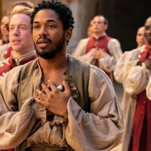 Kelvan Harrison Jr. stars as Christian in the new “Cyrano” opening at Harbor Theater March 25. Courtesy of the venue