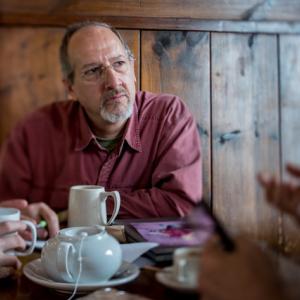 Bob Keyes, editorial director at Colby College, is the juror for the upcoming River Arts show, “New Work.” Courtesy of the gallery