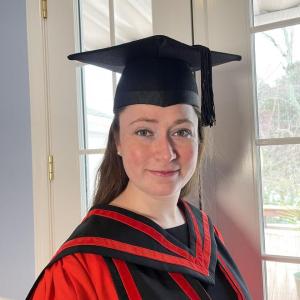 Dr. Danica Ramsey-Brimberg earned her doctorate from the University of Liverpool in December of 2021. Debra Ramsey photo Dr. Danica Ramsey-Brimberg