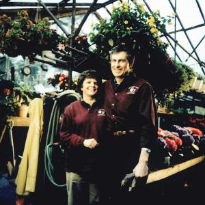 Kitty and Bob Boyd, owners of Boothbay Region Greenhouses since 1982. Courtesy photo