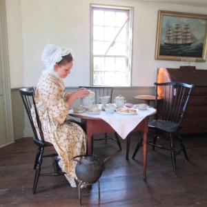 A Zoom presentation by Lincoln County Historical Association will explore the form and fashion of taking tea in 18th and 19th century Maine. Courtesy of LCHA