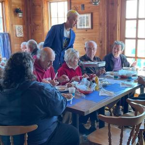 Community Lunch at Brady’s restaurant April 4. Courtesy of Jen Mitchell