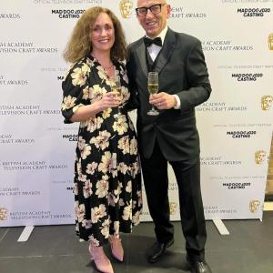 Phil Grabsky and wife Amanda Wilkie at this year’s BAFTA ceremony. Courtesy of Phil Grabsky