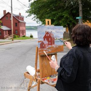 Artists will capture impressions of the village during Maine Art Gallery’s annual Paint Wiscasset event beginning June 29. Bob Bond photo