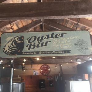 Brother Shucker’s Oyster Bar is open Thursday-Sunday, 4-8 p.m., at Boothbay Craft Brewery in Boothbay. LISA KRISTOFF/Boothbay Register