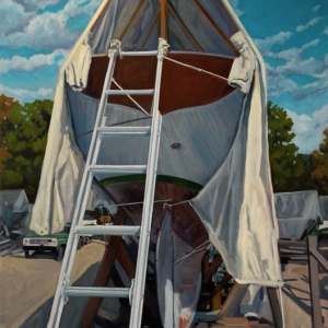 One of Jefferson-based artist Doug Houle’s oil paintings in the upcoming show. Courtesy photo Doug Houle