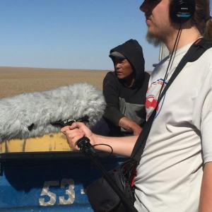 Scene in the short film "Gobi Children's Song." Courtesy photo