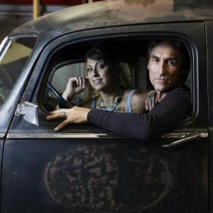 “American PIckers” cast members Danielle Colby-Cushman and Mike Wolfe. Courtesy photo