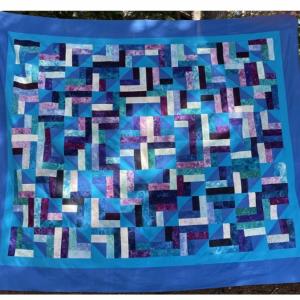 This handmade quilt is among the items to be offered at the silent auction at St. Giles Episcopal Church annual fair on Saturday, July 30. Courtesy photo