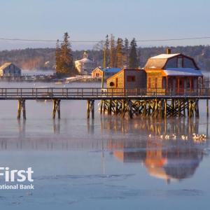 Image by Lois Glaser of Boothbay Harbor – February photo calendar contest winner.