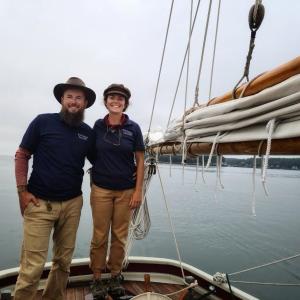 Captain Inki and Jessica Meyer. Courtesy photo