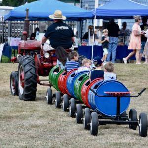 Barrel train. Bob Crink photo