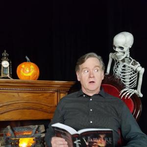 Don’t you just hate it when someone ... or something ... is reading over your shoulder? Now that’s what we call a scary reading! Robert Mitchell photo