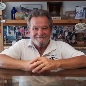John Webster, current owner of Orne’s Candy Store. JANE CARPENTER/Boothbay Register