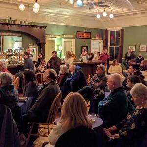 A full house for the return of Open Mic. CANDI JONETH/Boothbay Register