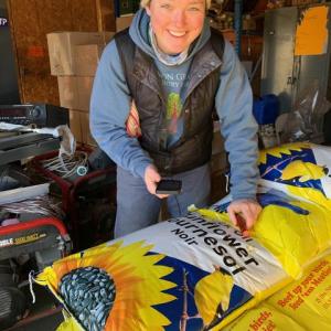 Mid-Coast Audubon board members will load up your seed. Courtesy photo