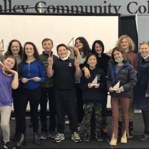 Pictured here with math teacher, Katie Rittershaus, and team coach, Nick Record, are all of CTL's after-school Mathcounts participants. Courtesy of CTL